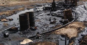Déchets industriels après la faillite d'une entreprise