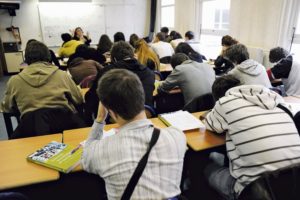 La classe du cycle secondaire d'aujourd'hui
